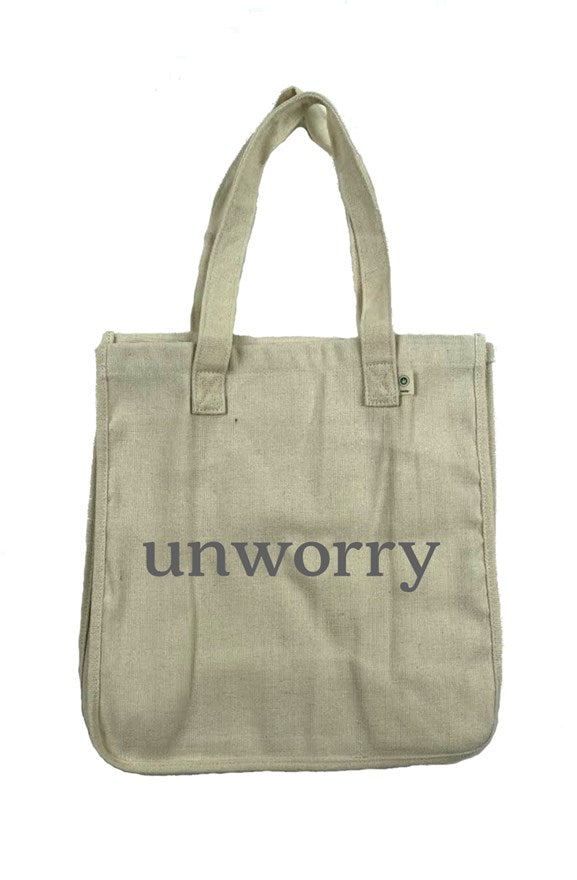 unworry Hemp Market Tote