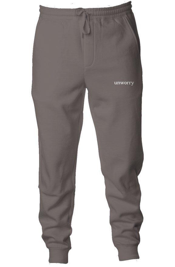 unworry Pigment Dyed Fleece Joggers