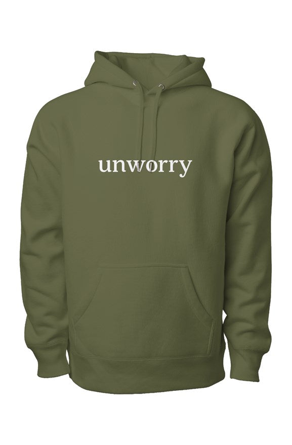 unworry Legend Premium Heavyweight Cross Grain Hoodie