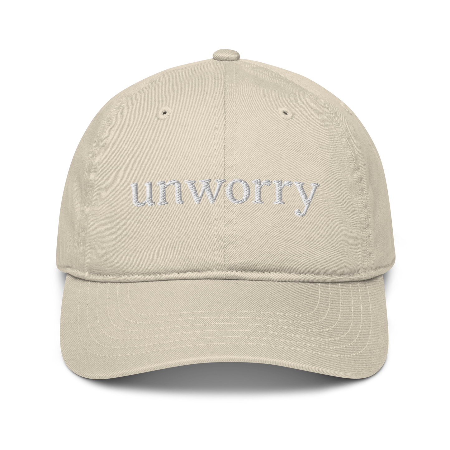 unworry organic baseball cap