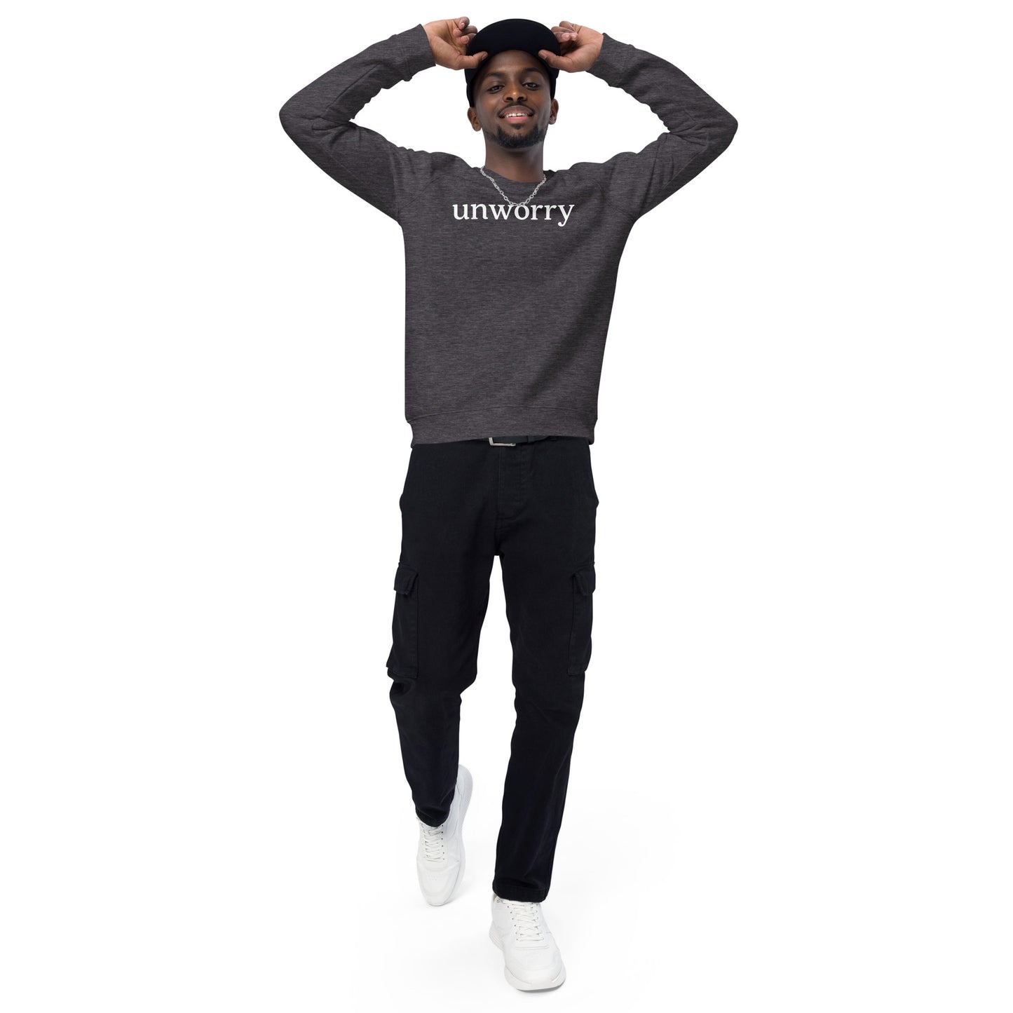 unworry unisex organic sweatshirt