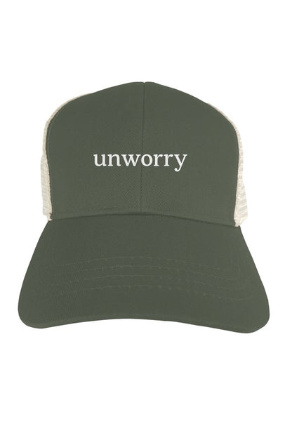 unworry Eco Trucker Organic Recycled Hat