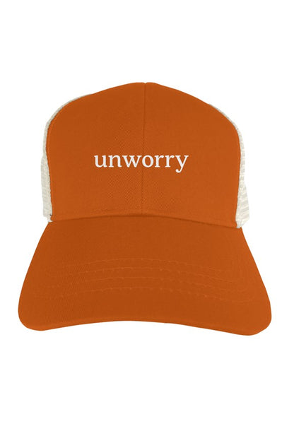 unworry eco Trucker Organic Recycled Hat