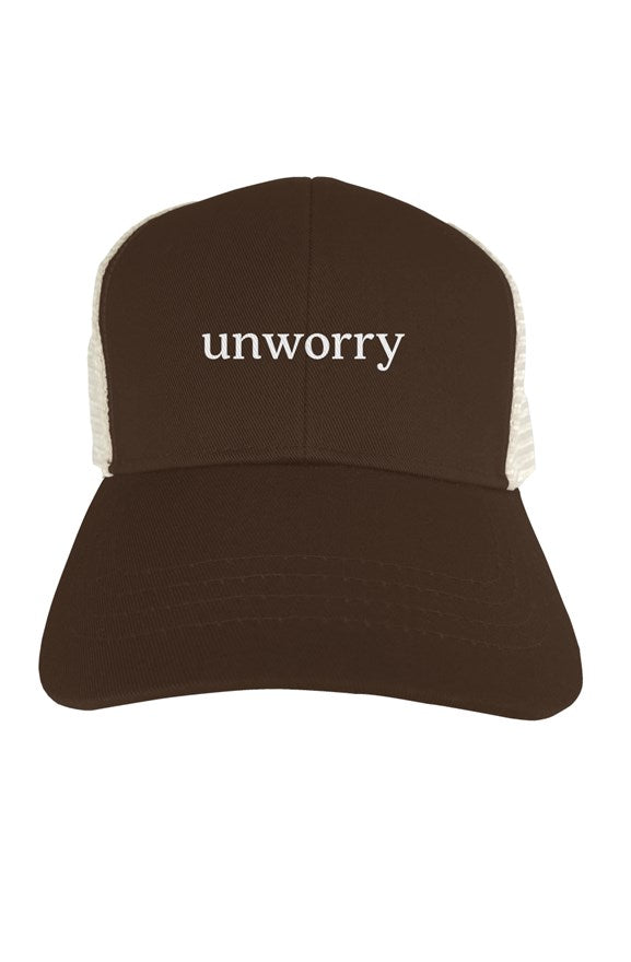 unworry eco Trucker Organic Recycled Hat
