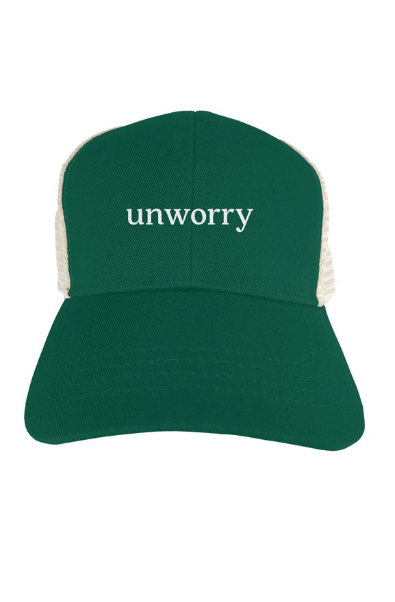 unworry eco Trucker Organic Recycled Hat