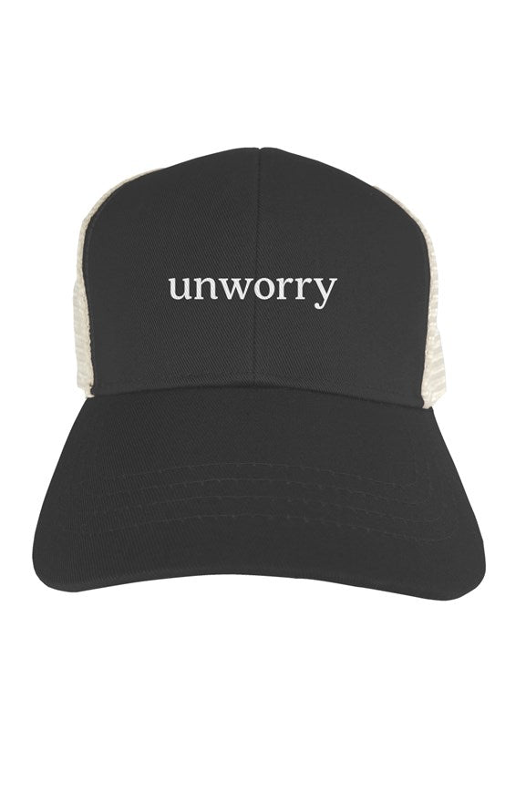 unworry eco Trucker Organic Recycled Hat