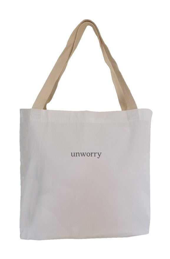 unworry Eco Canvas Tote (embroidered)