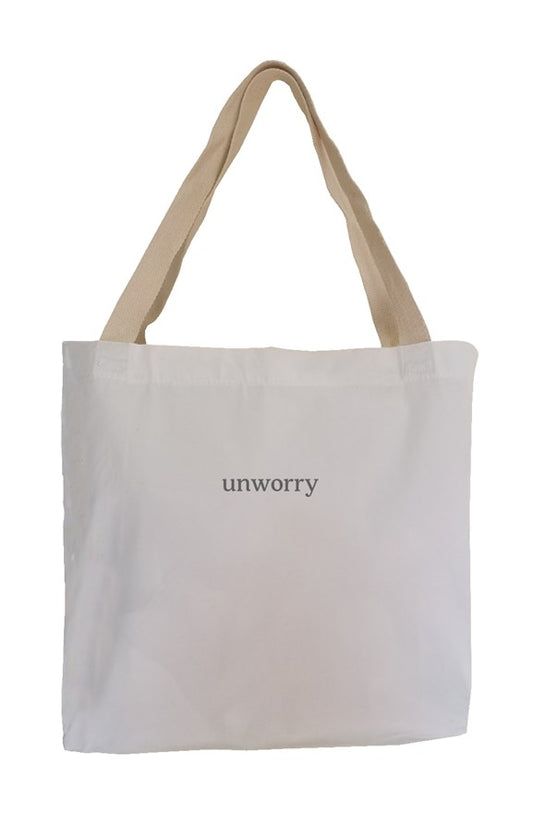 unworry Eco Canvas Tote (embroidered)