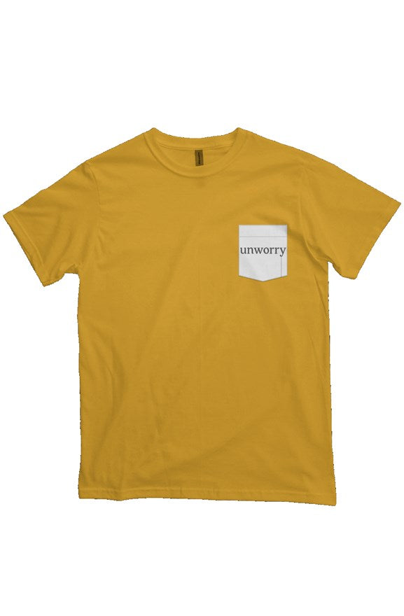 unworry Organic Heavyweight T Shirt with Pocket