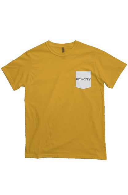 unworry Organic Heavyweight T Shirt with Pocket