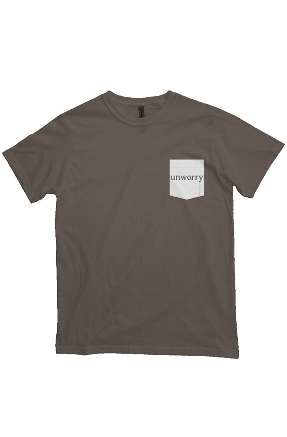 unworry Organic Heavyweight T Shirt with Pocket