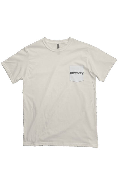 unworry Organic Heavyweight T Shirt with Pocket