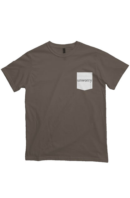 unworry Organic Heavyweight T Shirt with Pocket