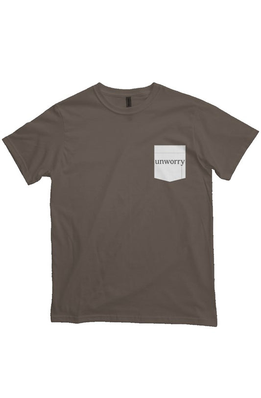 unworry Organic Heavyweight T Shirt with Pocket