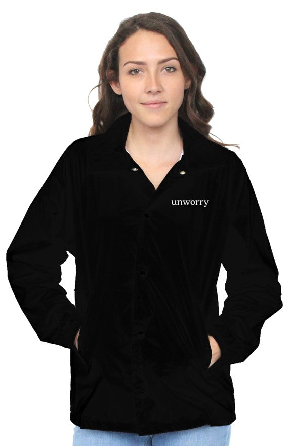 unworry Womens coaches jacket