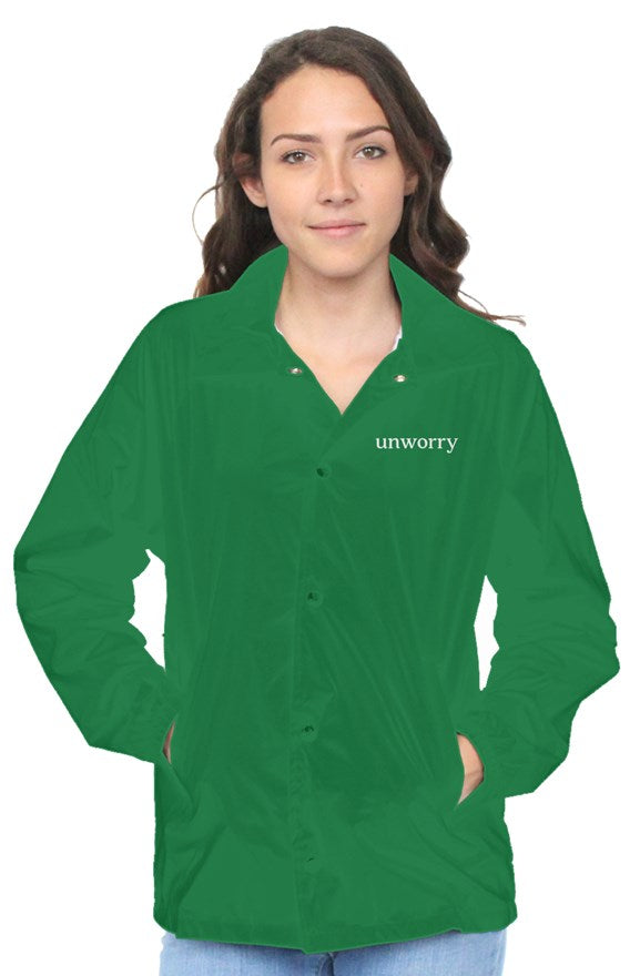 unworry Womens coaches jacket
