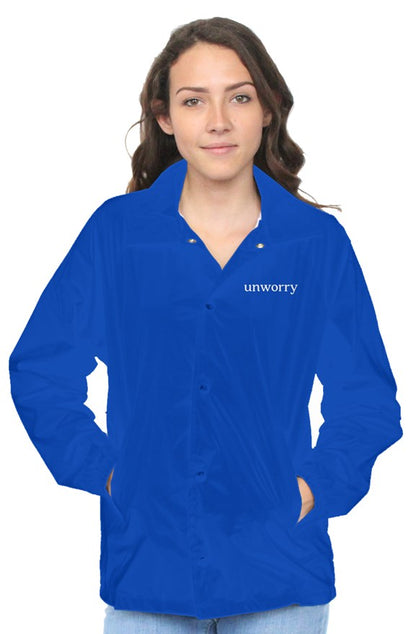 unworry Womens coaches jacket