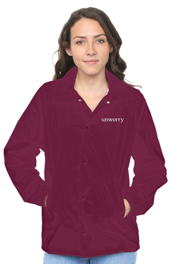unworry Womens coaches jacket