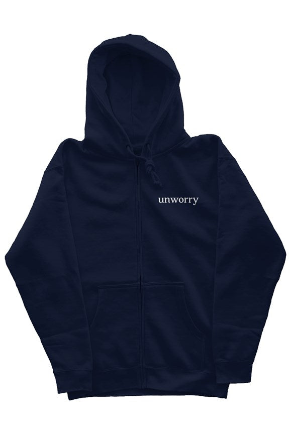 unworry independent zip hoody