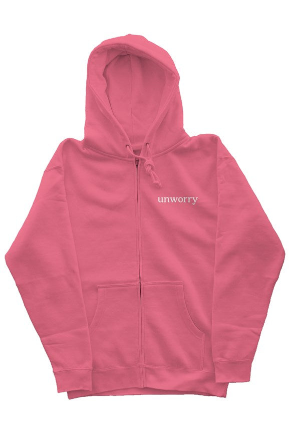 unworry independent zip hoody