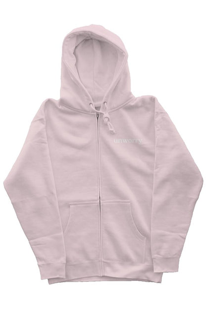 unworry Independent Zip Heavyweight Hoodie