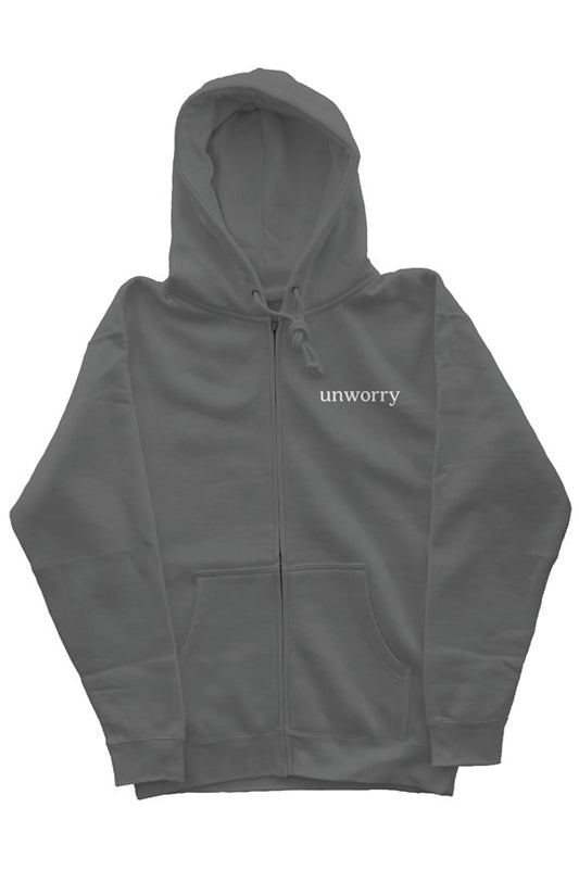 unworry Independent Zip Heavyweight Hoodie