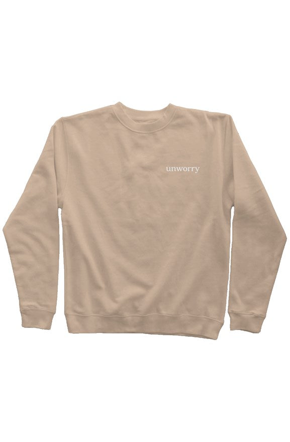 unworry Independent Pigment Dyed Crew Neck