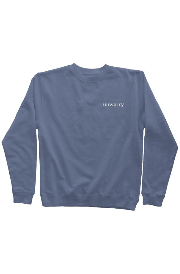 unworry Independent Pigment Dyed Crew Neck