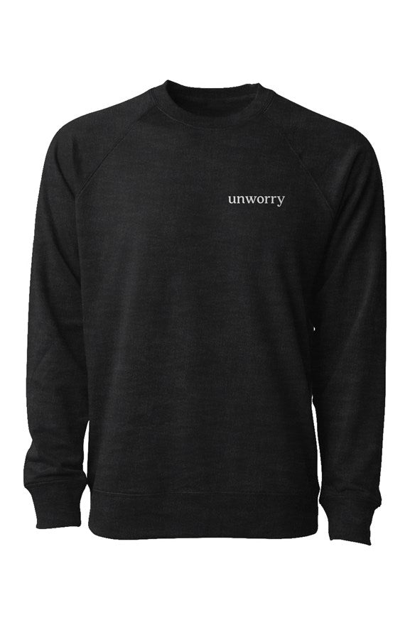 Unisex Lightweight Loopback Terry Crewneck
