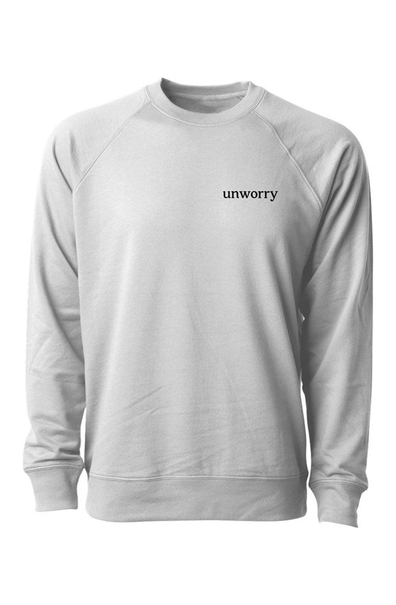 Unisex Lightweight Loopback Terry Crewneck
