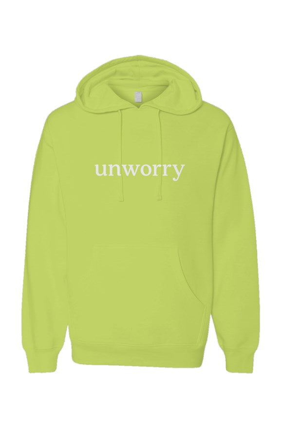 unworry Neon Pullover Hoodies