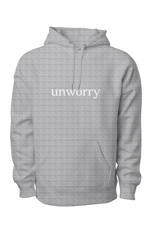 unworry Legend Premium Heavyweight Cross Grain Hoodie