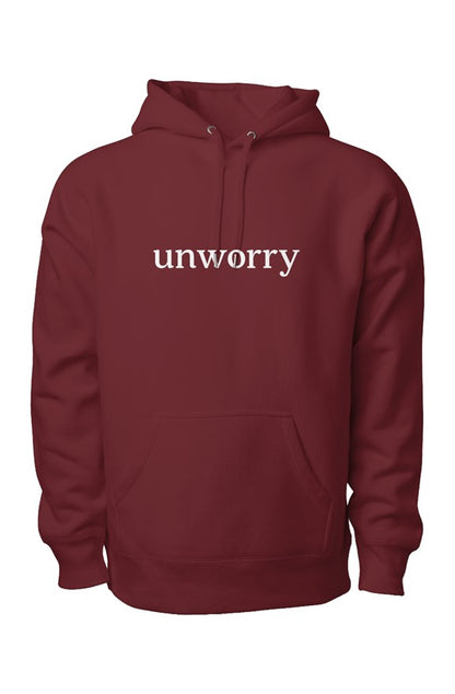 unworry Legend Premium Heavyweight Cross Grain Hoodie
