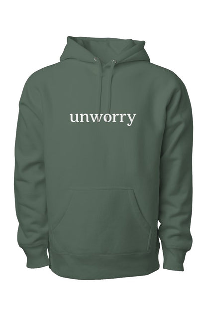 unworry Legend Premium Heavyweight Cross Grain Hoodie