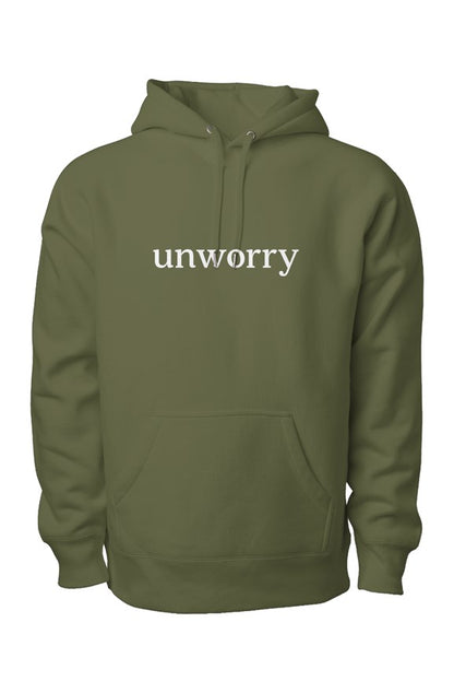 unworry Legend Premium Heavyweight Cross Grain Hoodie