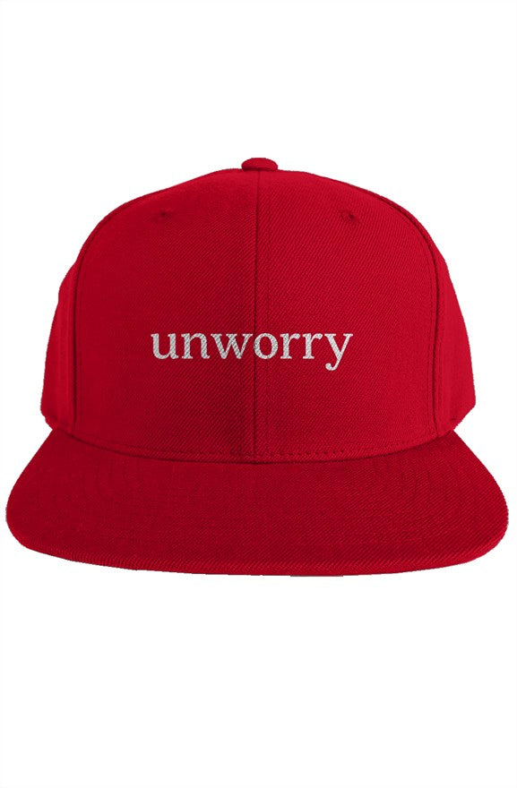 unworry premium snapback hat