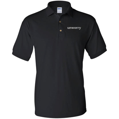 unworry Jersey Polo Shirt (Eco Friendly Print)