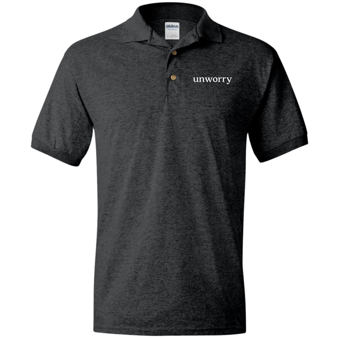 unworry Jersey Polo Shirt (Eco Friendly Print)