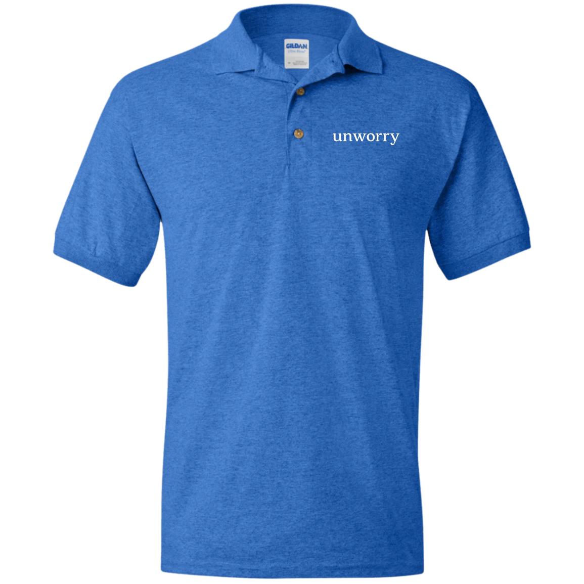 unworry Jersey Polo Shirt (Eco Friendly Print)