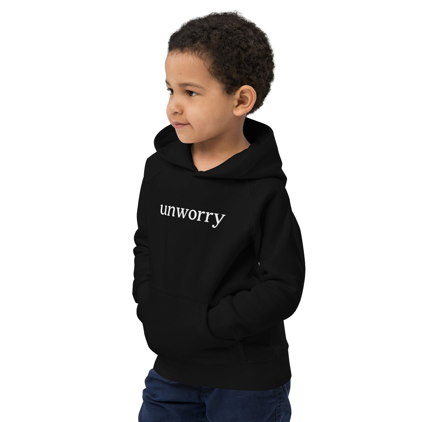 unworry kids eco hoodie