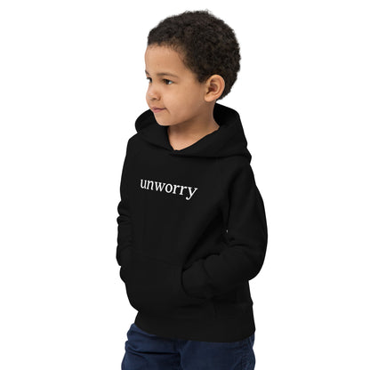 unworry kids eco hoodie