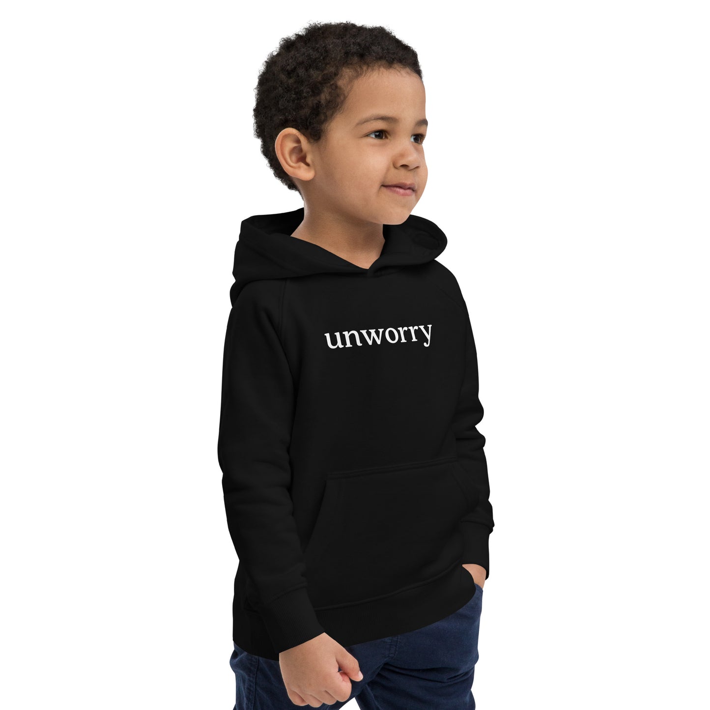 unworry kids eco hoodie