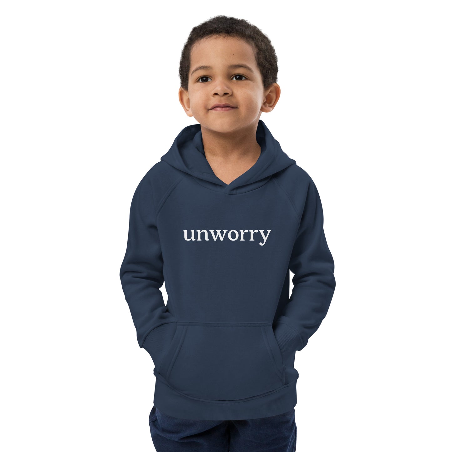 unworry kids eco hoodie