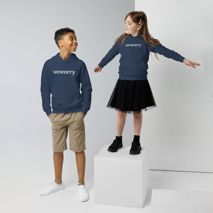 unworry kids eco hoodie