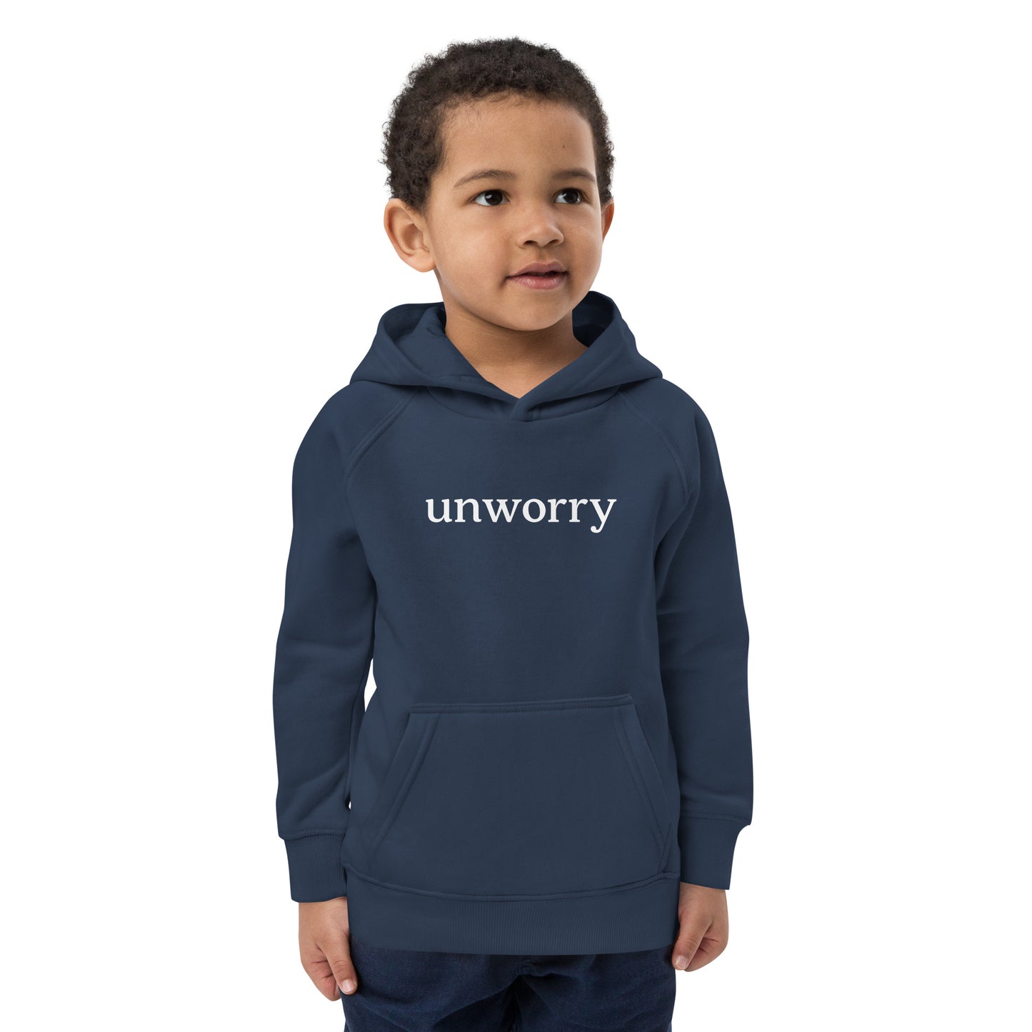 unworry kids eco hoodie