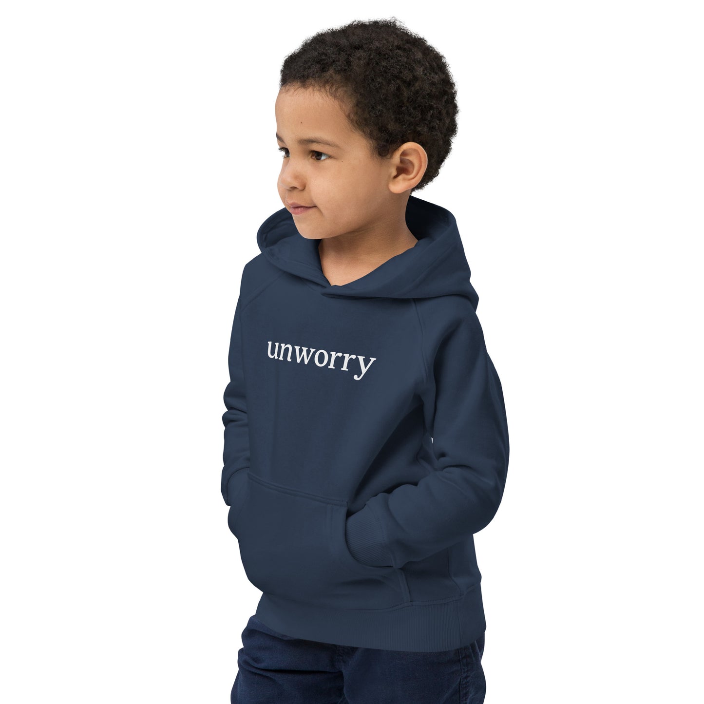 unworry kids eco hoodie