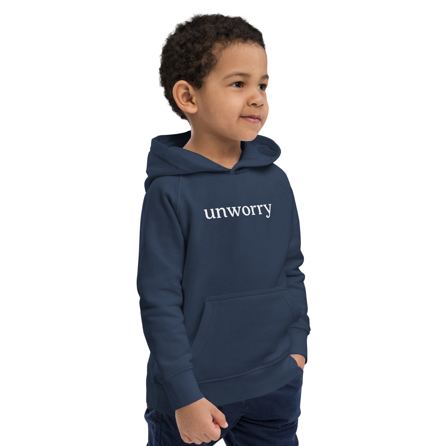 unworry kids eco hoodie