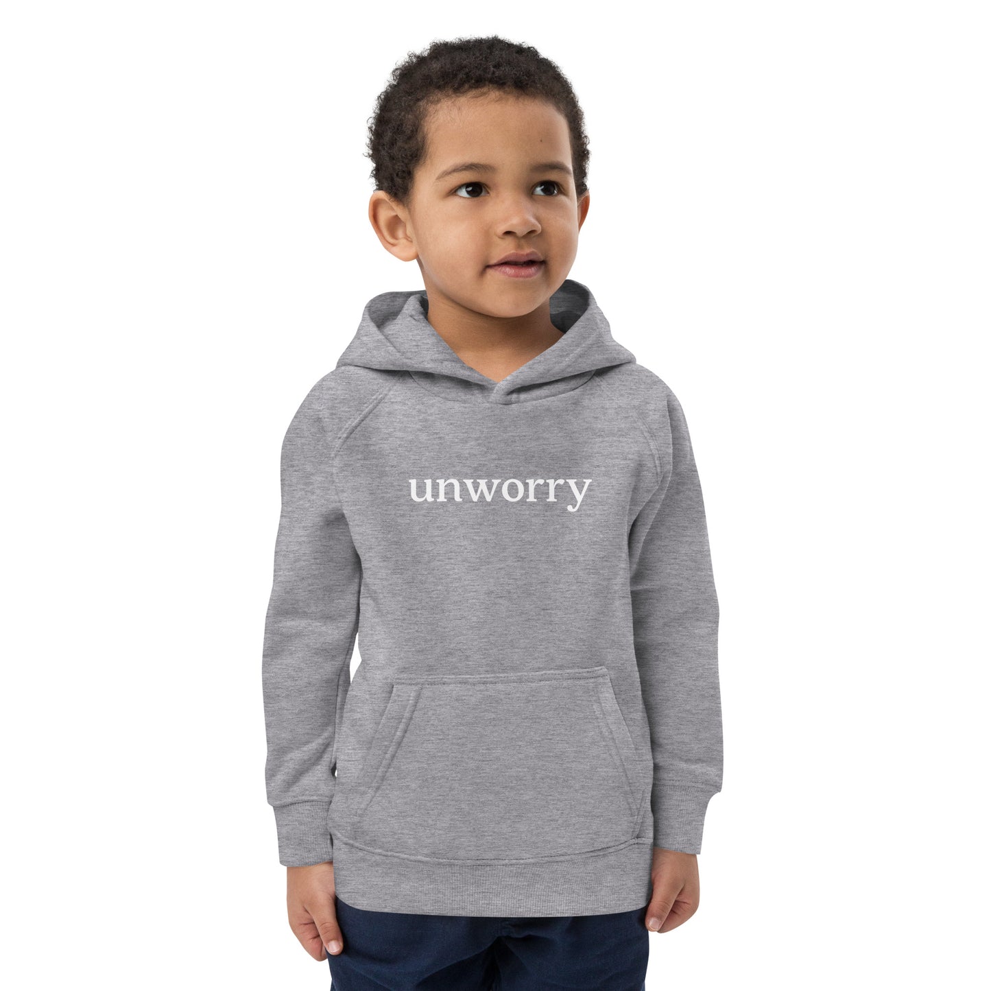 unworry kids eco hoodie