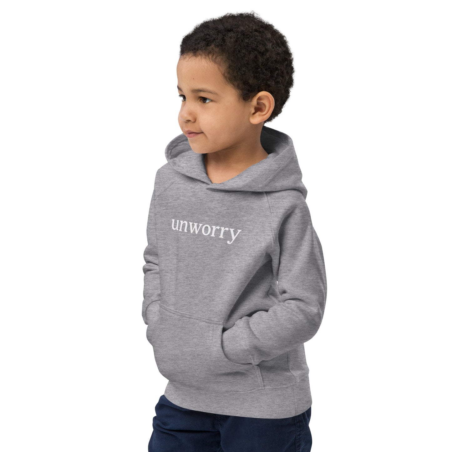 unworry kids eco hoodie