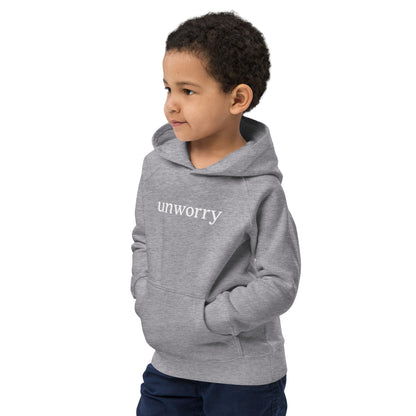 unworry kids eco hoodie